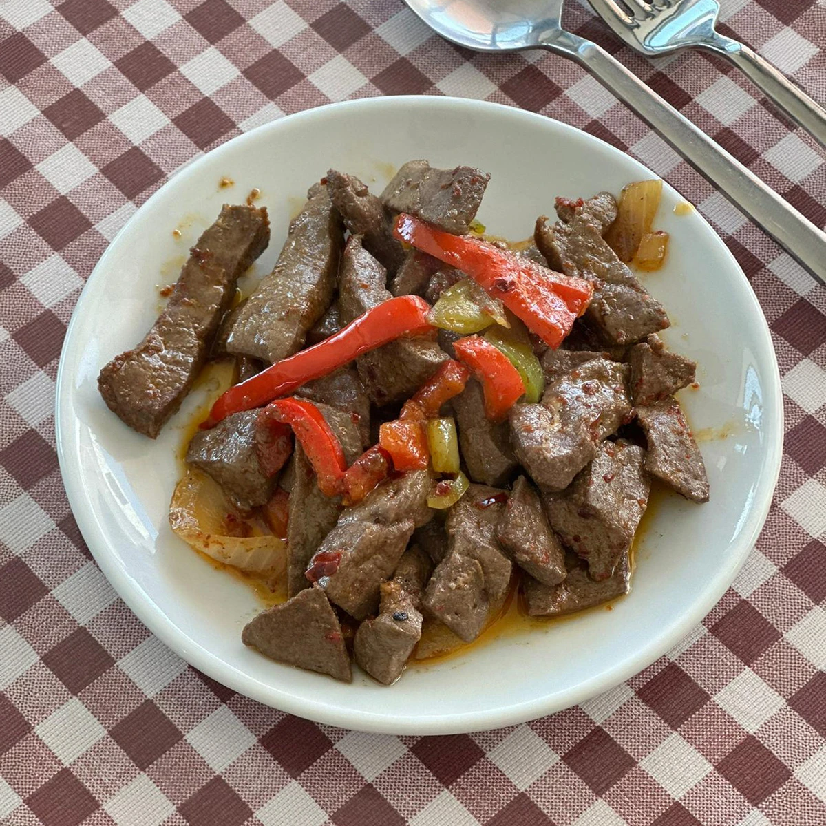 Sebzeli Dana Ciğer Sote