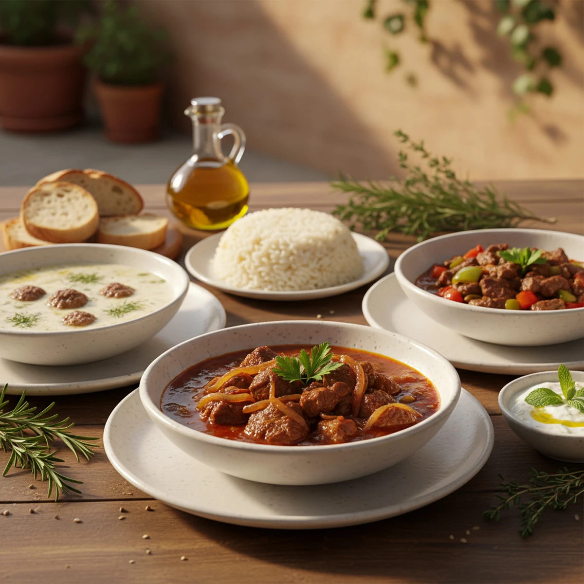 Sulu Yemekler & Ana Yemekler